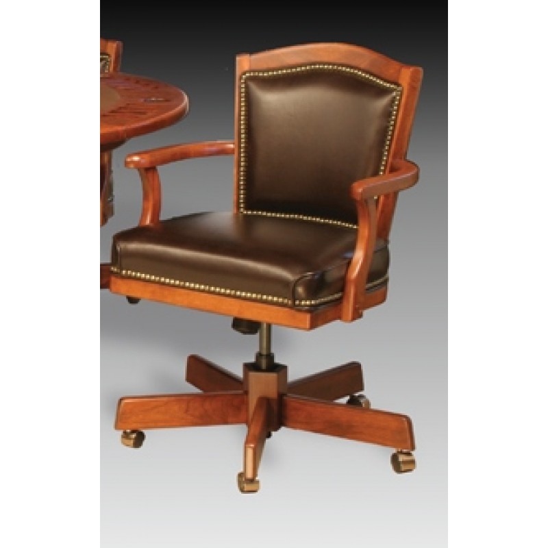 I.M. David 2416GC Adjustable Height Swivel Tilt Caster Dining Chai