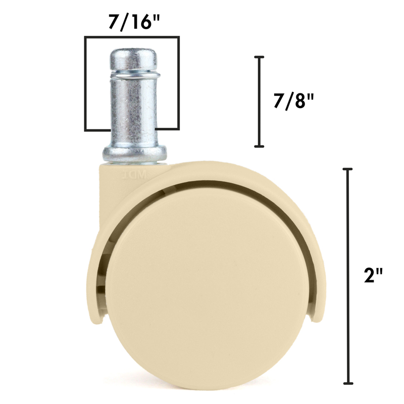 Chromcraft replacement chair casters clearance