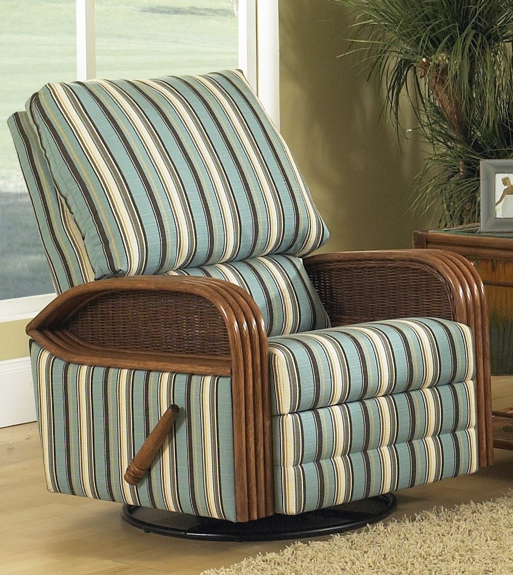 Classic Rattan Bodega Bay Recliner Swivel Rocker Chair Dinette Online