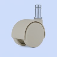 Chromcraft Almond Casters set of 8