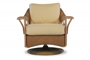 Lloyd Flanders Nantucket Swivel Glider Lounge Chair 