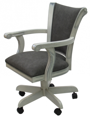  Siena Swivel Tilt Adjustable Height Caster Dining Chair