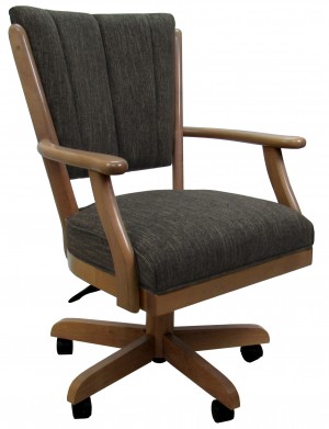 Los Angeles Swivel Tilt Adjustable Height Caster Dining Chair