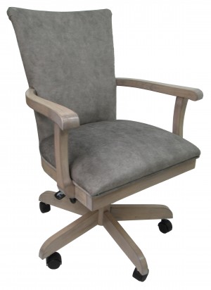 Houston Swivel Tilt Adjustable Height Caster Dining Chair