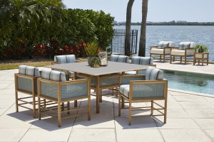 Lloyd Flanders Southport 7PC Outdoor Dining Set