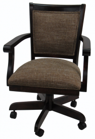Corsica  Swivel Tilt Adjustable Height Caster Dining Chair