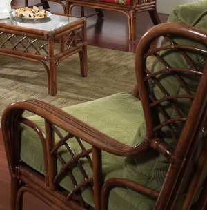 Classic Rattan Grand Isle Hi Back Lounge Chair