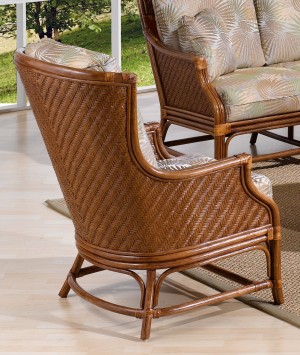 Classic Rattan Edgewater Hi Back Lounge Chair