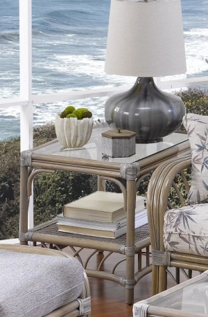 Classic Rattan Oceanview End Table