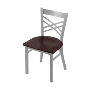 Scottsdale Commercial Grade Metal & Wood Dining Chair