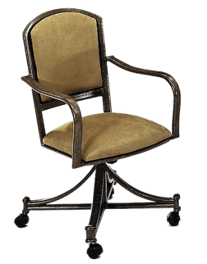 Callee Dunhill Swivel Tilt Caster Dining Arm Chair