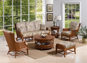 Classic Rattan Edgewater 6PC Living Room Set