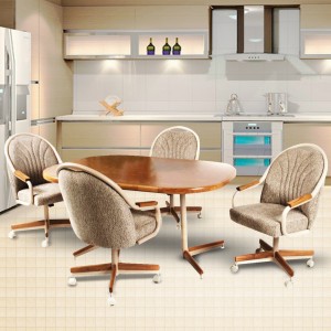 Douglas Casual Living Gina 5 PC Caster Dining Set