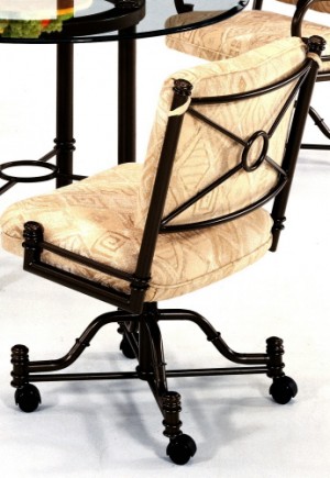 Callee Burnet Swivel Tilt Caster Dining Chair