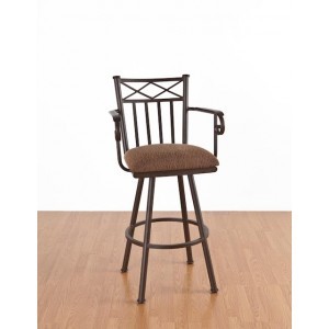 Callee Arcadia 34" Swivel Bar Stool with Arms