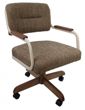 Brussels Plus Swivel Tilt Caster Dining Chair