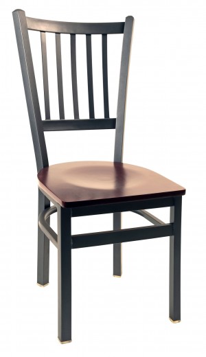 Commercial Jailhouse Tall Back Metal Dining Chair