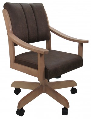 Miami Swivel Tilt Adjustable Height Caster Dining Chair